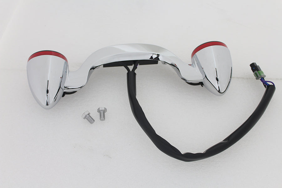 Chrome FLTRX Rear Turn Signal Bar Kit 2014 / UP FLTRX 2014 / UP FLHX 2014 / UP FLHXS 2017 / UP FLHRXS