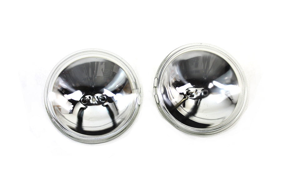 Clear 4-1/2" 12 Volt Sealed Beam Spotlamp Bulb Set 0 /  All 4-1/2" spotlamp"