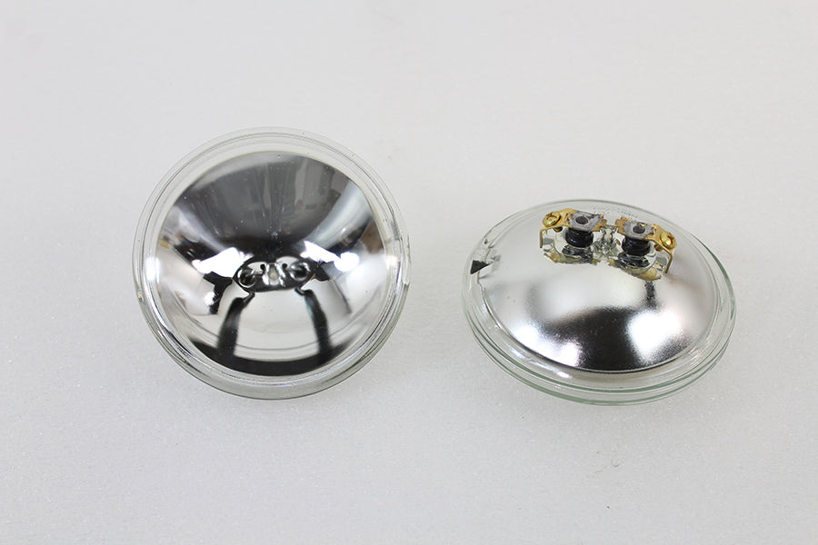 Clear 4-1/2" 12 Volt Sealed Beam Spotlamp Bulb Set 0 /  All 4-1/2" spotlamp"