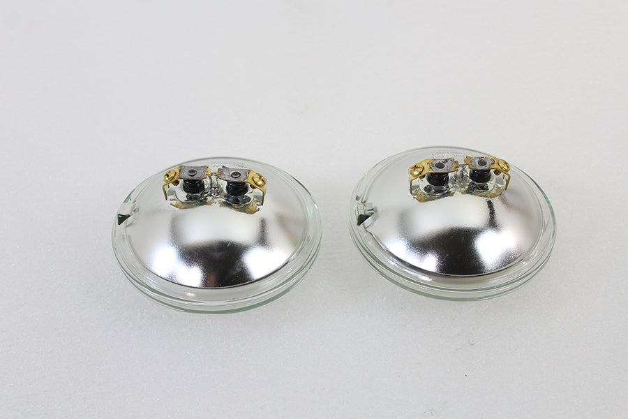 Clear 4-1/2" 12 Volt Sealed Beam Spotlamp Bulb Set 0 /  All 4-1/2" spotlamp"