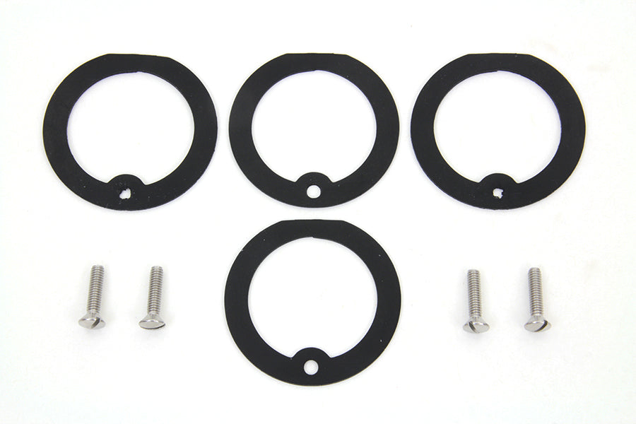 Bullet Marker Lamp Gasket Kit 1941 / 1984 FL 1948 / 1984 FLH
