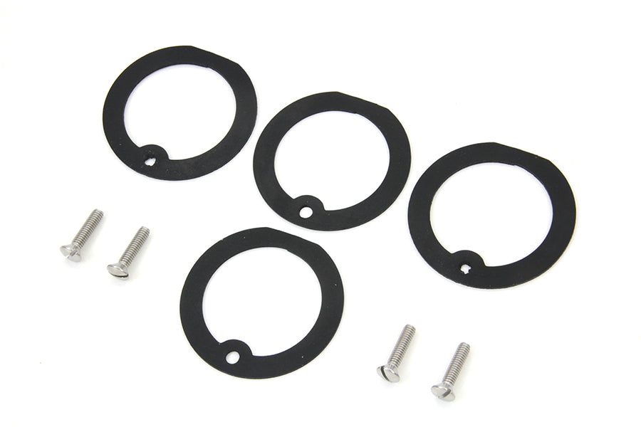 Bullet Marker Lamp Gasket Kit 1941 / 1984 FL 1948 / 1984 FLH
