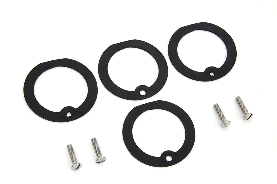 Bullet Marker Lamp Gasket Kit 1941 / 1984 FL 1948 / 1984 FLH