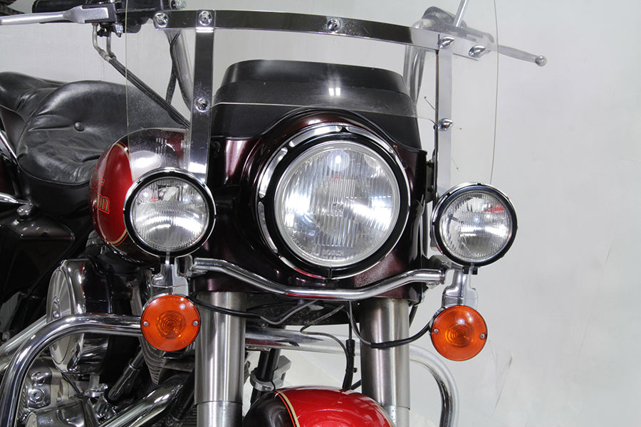 Billet Spotlamp Trim Set Black 1962 / UP FL 1962 / UP FL
