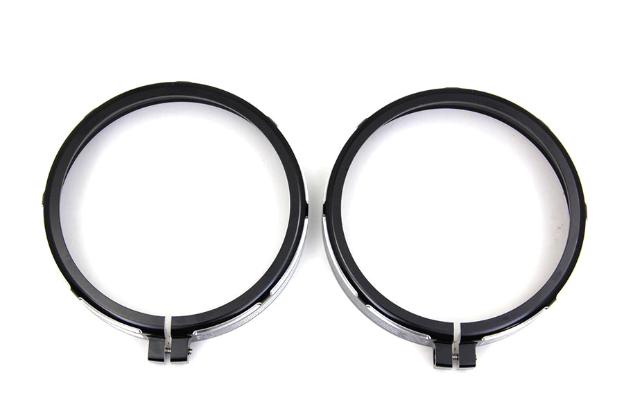 Billet Spotlamp Trim Set Black 1962 / UP FL 1962 / UP FL