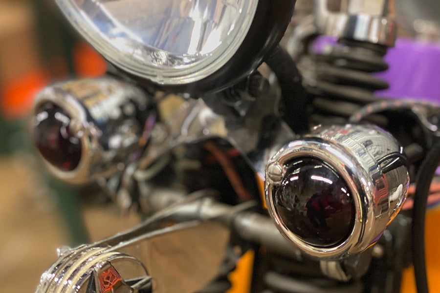 Replica Marker Lamp Lens Glass Bullet Style Red 0 /  Custom application for bullet style marker lamps