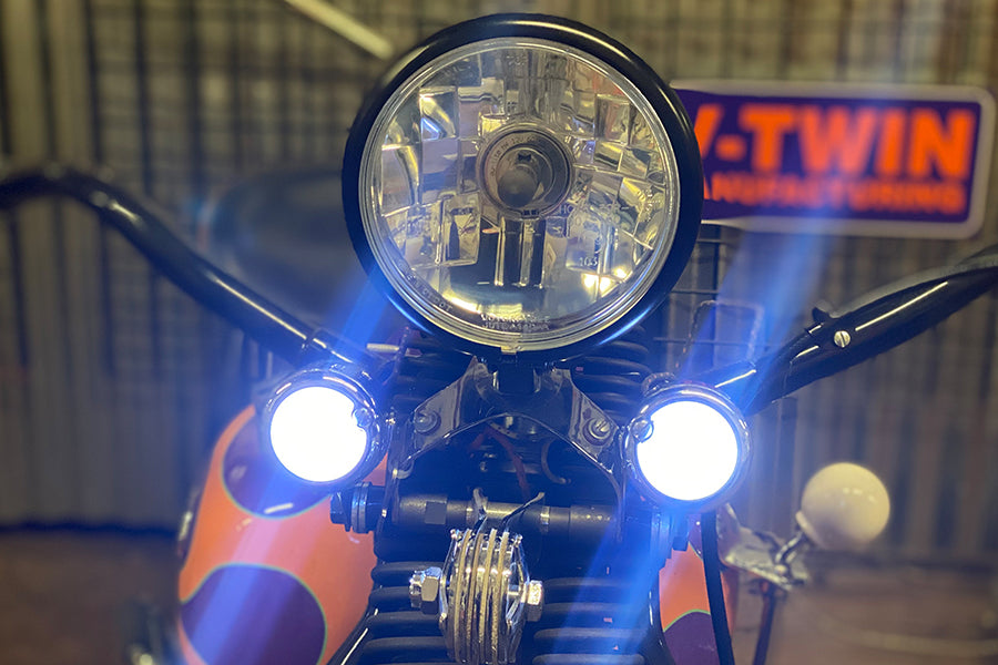 Replica Marker Lamp Lens Glass Bullet Style White 0 /  Custom application for bullet style marker lamps