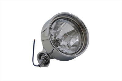 Chrome 4 Spotlamp with H-3 Bulb Inset Type 0 /  Custom application