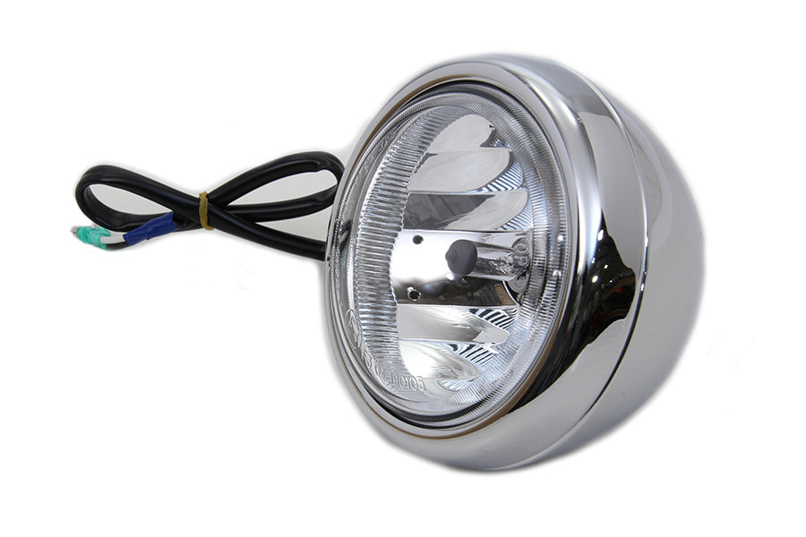 Diamond Cut H-3 Spotlamp with Clear Lens 1964 / 1984 FL 1979 / UP FLT 1986 / UP FLST