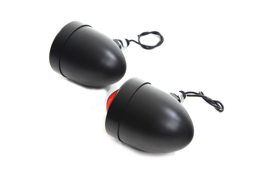 Black Marker Lamp Set with Red Lens Single Stem 0 /  Custom application