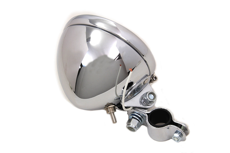 Chrome Spotlamp Assembly with Bulb 1938 / 1940 EL 1941 / 1957 FL
