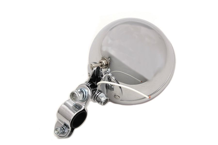 Chrome Spotlamp Assembly with Bulb 1938 / 1940 EL 1941 / 1957 FL
