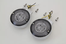 Load image into Gallery viewer, Chrome LED Turn Signal Set Front 1996 / UP FL
