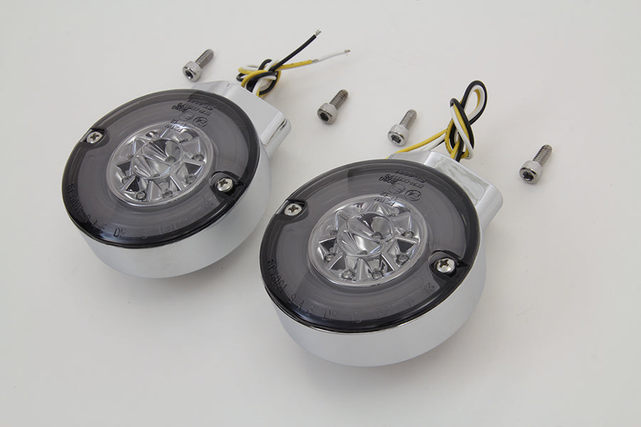 Chrome LED Turn Signal Set Front 1996 / UP FL