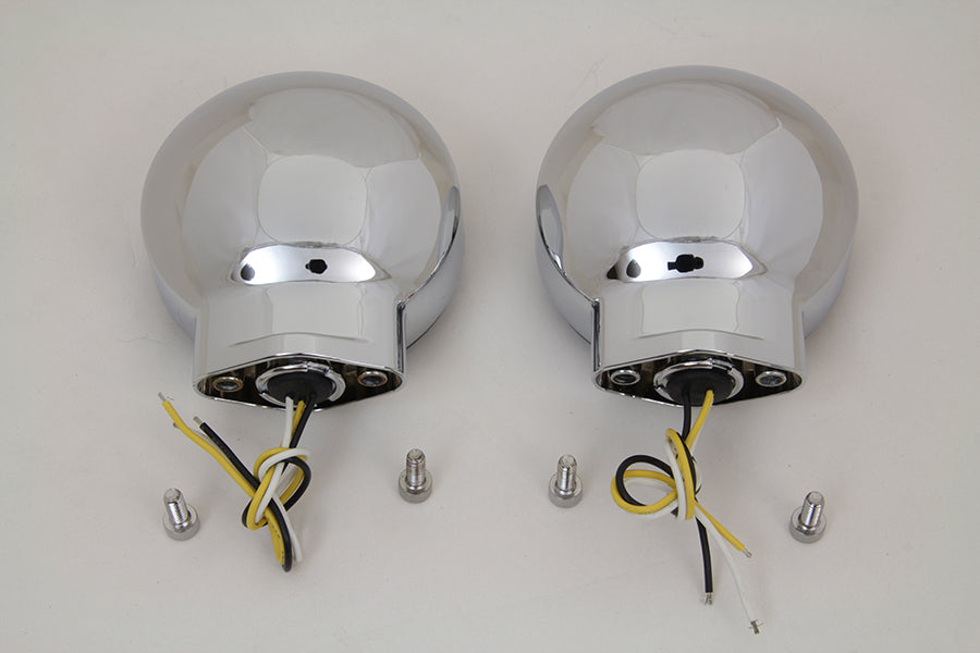 Chrome LED Turn Signal Set Front 1996 / UP FL