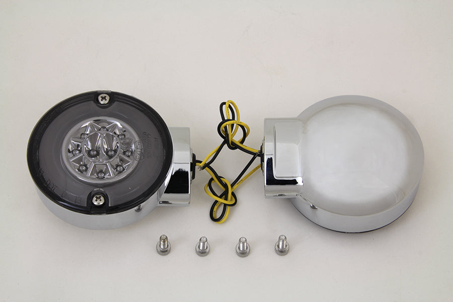 Chrome LED Turn Signal Set Rear 1996 / UP FL