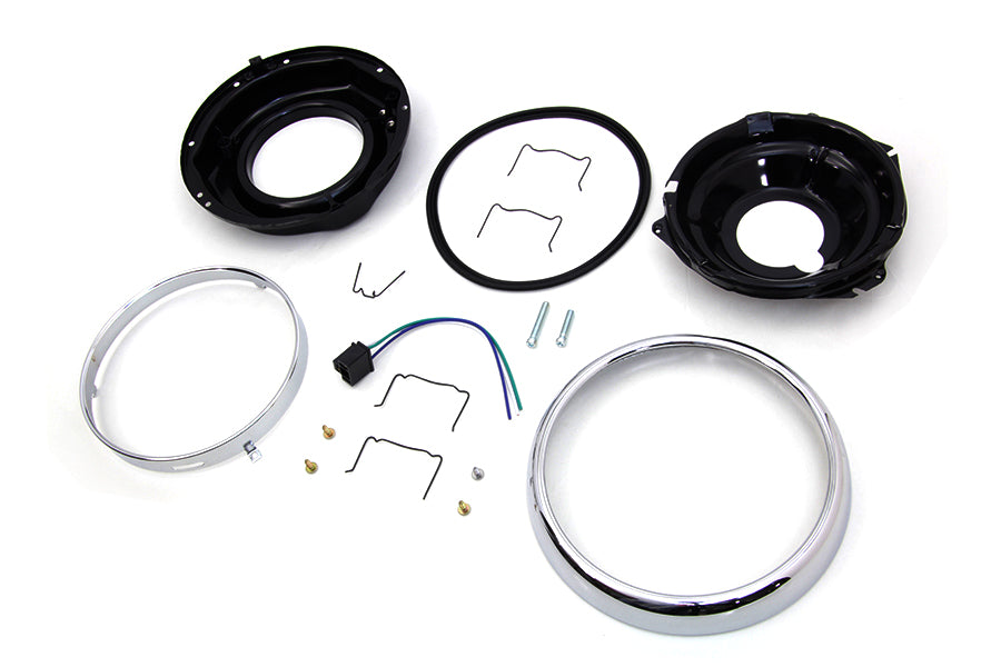 7 Headlamp Housing Assembly 1960 / 1984 FLH