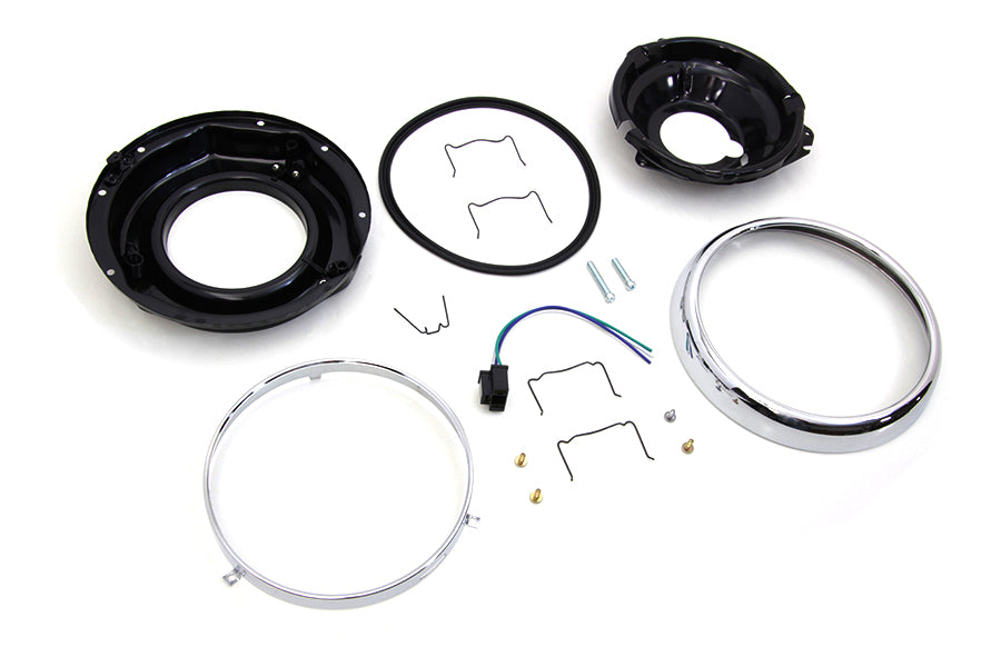 7 Headlamp Housing Assembly 1960 / 1984 FLH