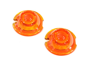 Replica Guide Bullet Marker Lamp Set Amber 1948 / 1984 FL 1948 / 1984 FLH 1941 / 1947 FL