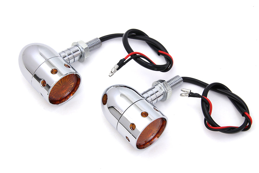 Chrome Bullet Marker Lamp Set 0 /  Custom application