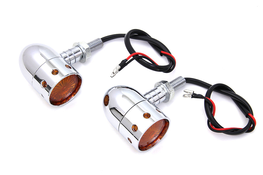 Chrome Bullet Marker Lamp Set 0 /  Custom application