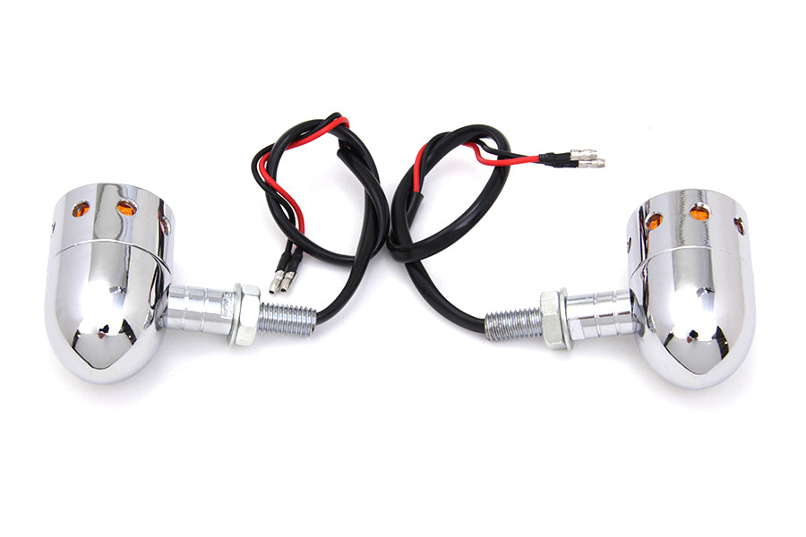 Chrome Bullet Marker Lamp Set 0 /  Custom application