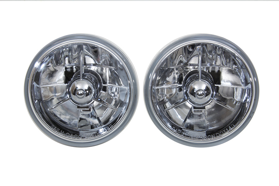 4-1/2" H4 Spotlamp Bulb Set 1960 / UP FL 1960 / UP FL