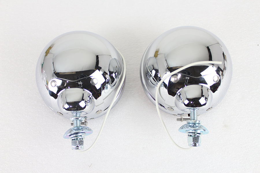 Red and Blue Police Spotlamp Set 1949 / 1984 FL