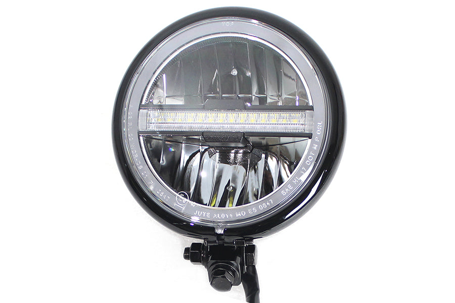 5-3/4 Bates Style LED Headlamp Black 0 /  All models