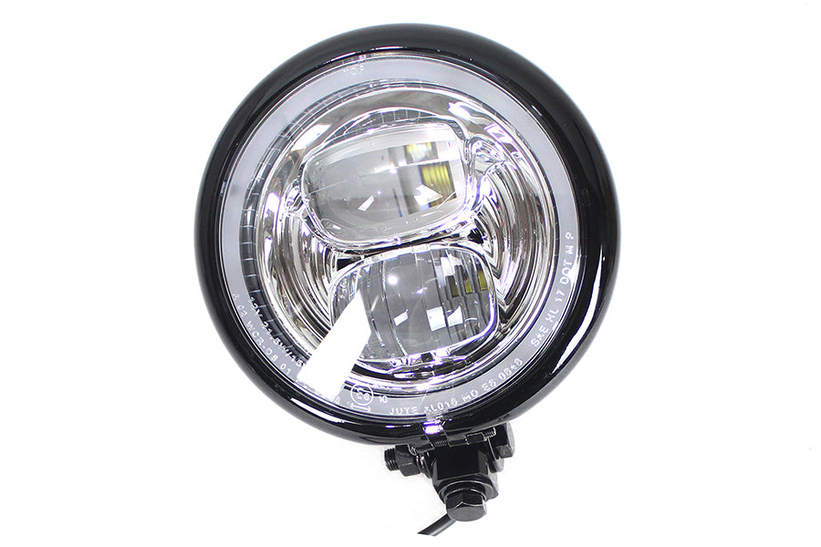 5-3/4 Bates Style LED Headlamp Black 0 /  All models