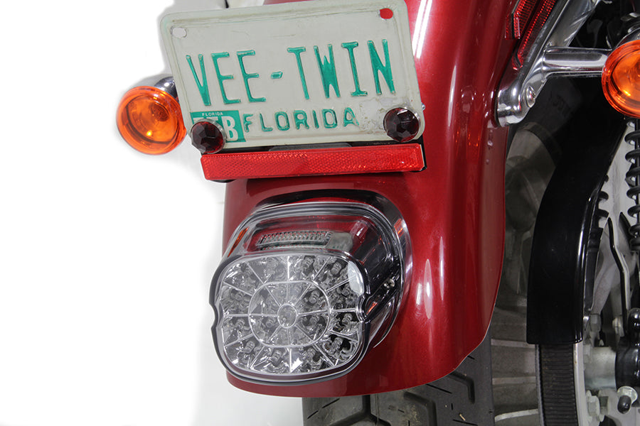 Lay Down Tail Lamp Assembly Smoked LED 1999 / UP FLT