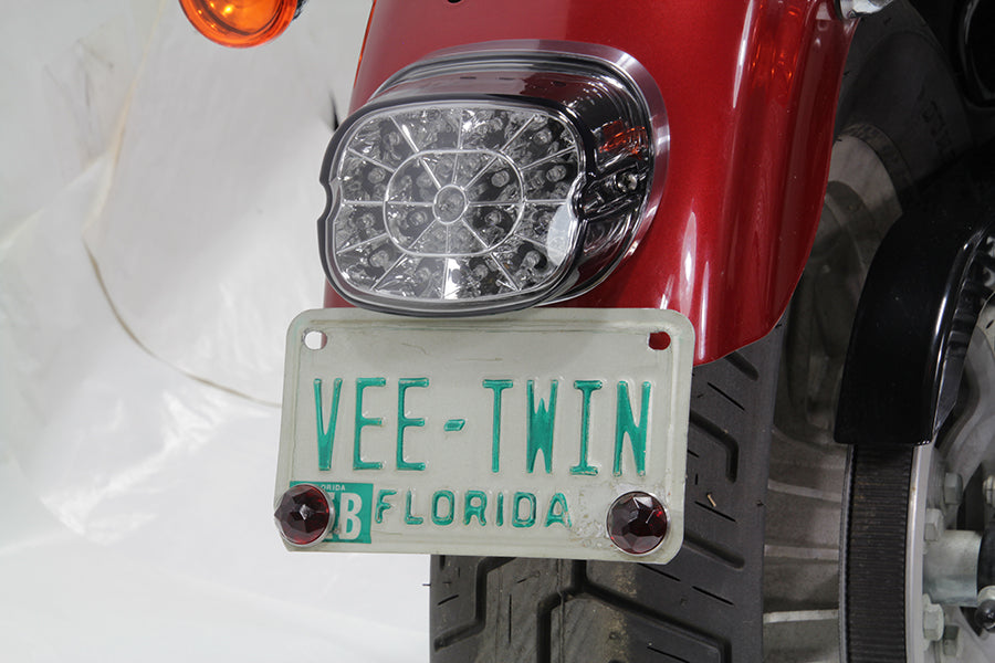Lay Down Tail Lamp Assembly Smoked LED 1999 / UP FLT