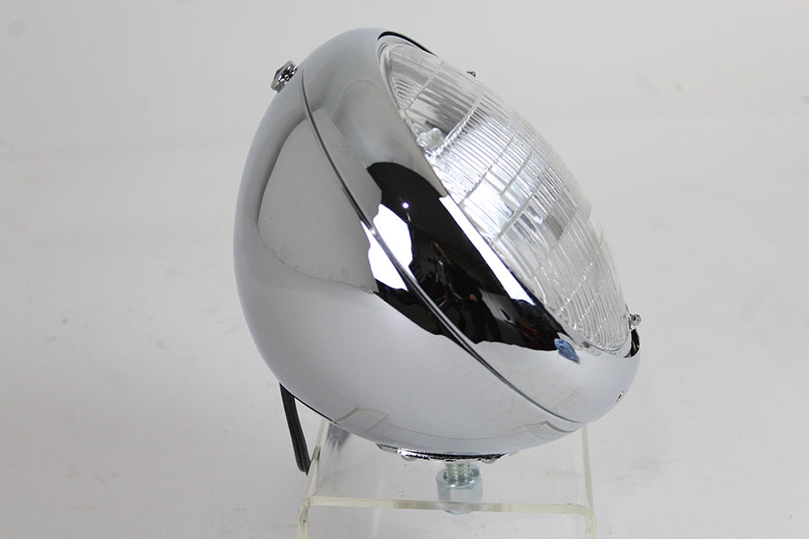 Vintage 7 Round Headlamp 6 Volt 1949 / 1959 FL