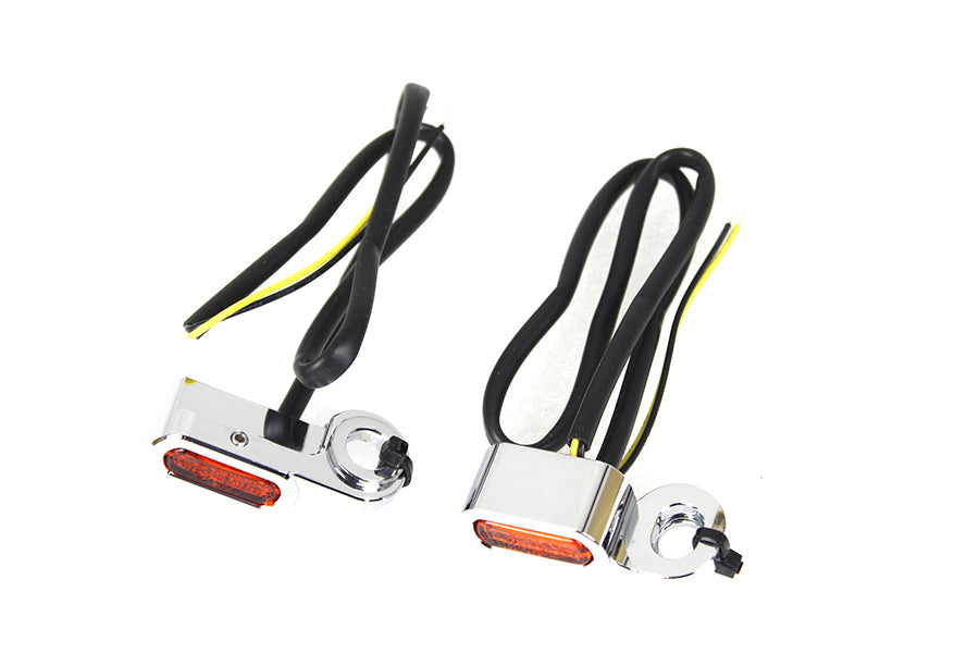 Chrome LED Turn Signal Set 2009 / 2016 FLT Hydraulic Clutch2016 / 2017 FLSS Hydraulic Clutch2009 / 2017 VRSC Hydraulic Clutch