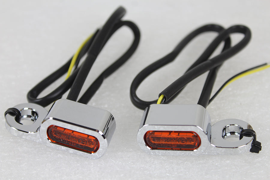 Chrome LED Turn Signal Set 2009 / 2016 FLT Hydraulic Clutch2016 / 2017 FLSS Hydraulic Clutch2009 / 2017 VRSC Hydraulic Clutch