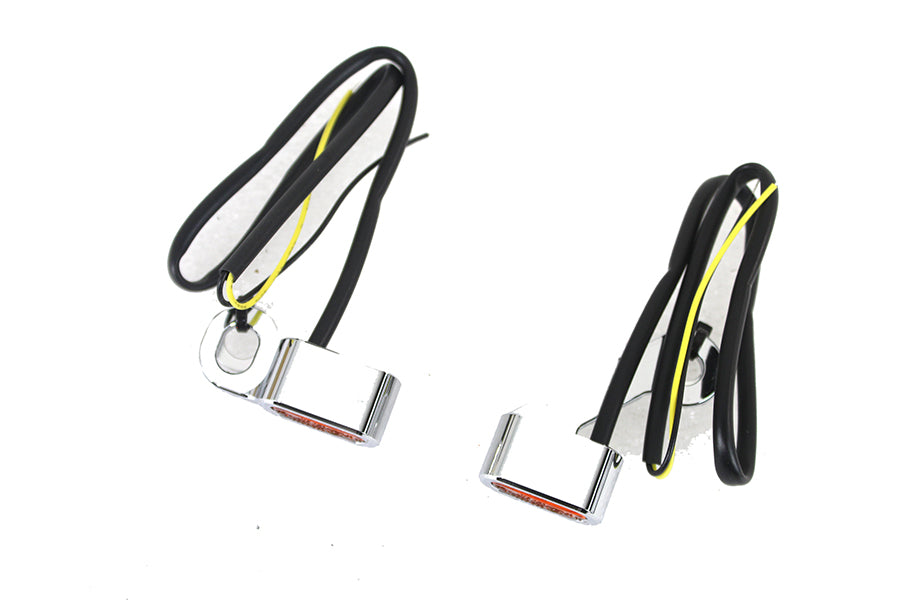 Chrome LED Turn Signal Set 2007 / 2017 FLT Mechanical Clutch2015 / 2018 FLST Mechanical Clutch2015 / 2018 FXST Mechanical Clutch