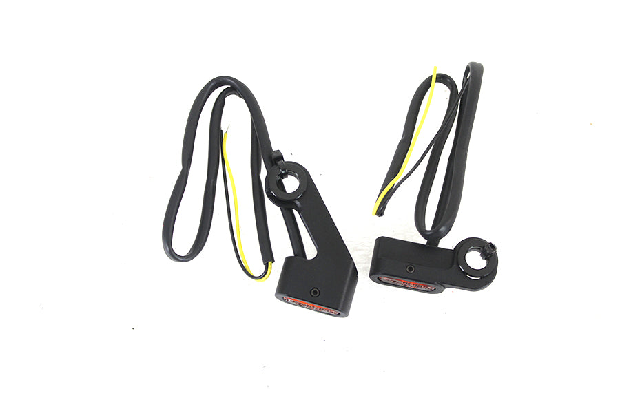 Black LED Turn Signal Set 2007 / 2017 FLT Mechanical Clutch2015 / 2018 FLST Mechanical Clutch2015 / 2018 FXST Mechanical Clutch