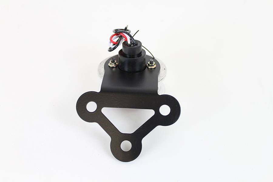 LED Round Tail Lamp Assembly Polished 0 /  Custom application