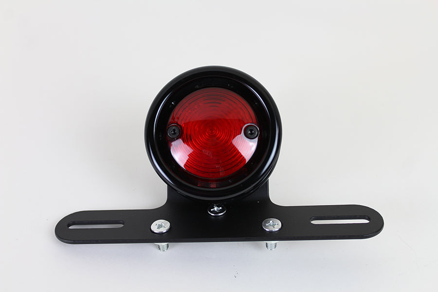 LED Round Tail Lamp Assembly Black 0 /  Custom application