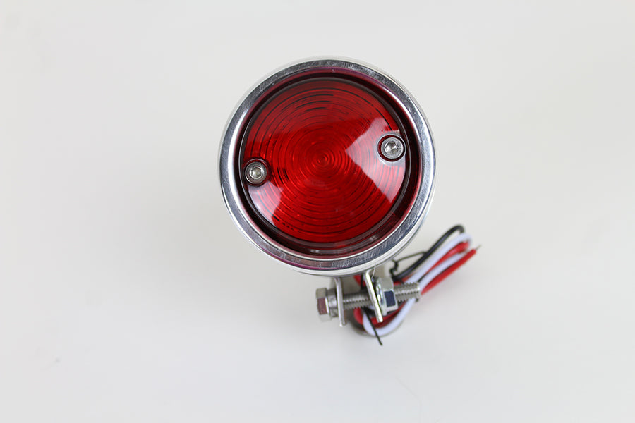 LED Bullet Tail Lamp Assembly Chrome 0 /  Custom application