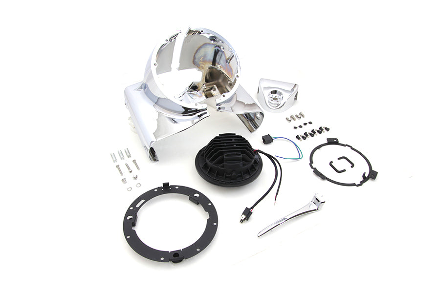 Headlamp Cowl Assembly Chrome 1986 / 2013 FLT