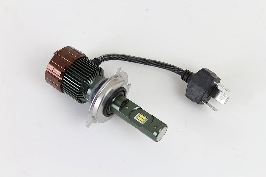 LED Replacement Bulb White 1992 / UP FXST 1992 / UP FLST 1992 / UP FLT 1992 / UP XL 0 /  Replacement application for H4 bulbs