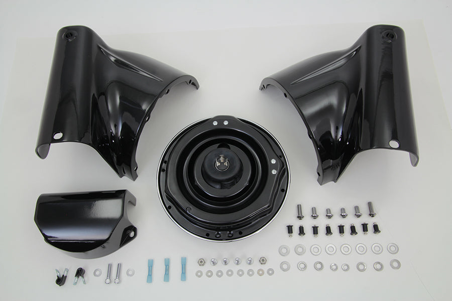 Black Headlamp Cowl Kit 1986 / 2017 FLST