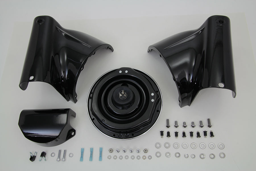 Black Headlamp Cowl Kit 1986 / 2017 FLST