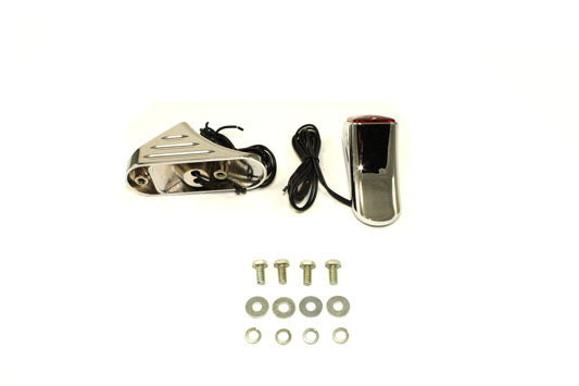 Flush Deco Marker Lamp Set with Red Lens 0 /  Custom application for flush mounting