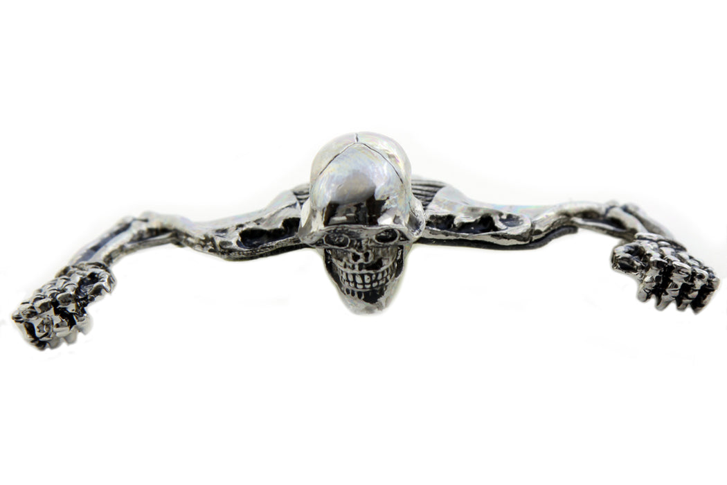 7 Headlamp Visor Ornament Skull Type Chrome 0 /  Custom application for 7 headlamps"0 /  Custom application for 7 headlamps"