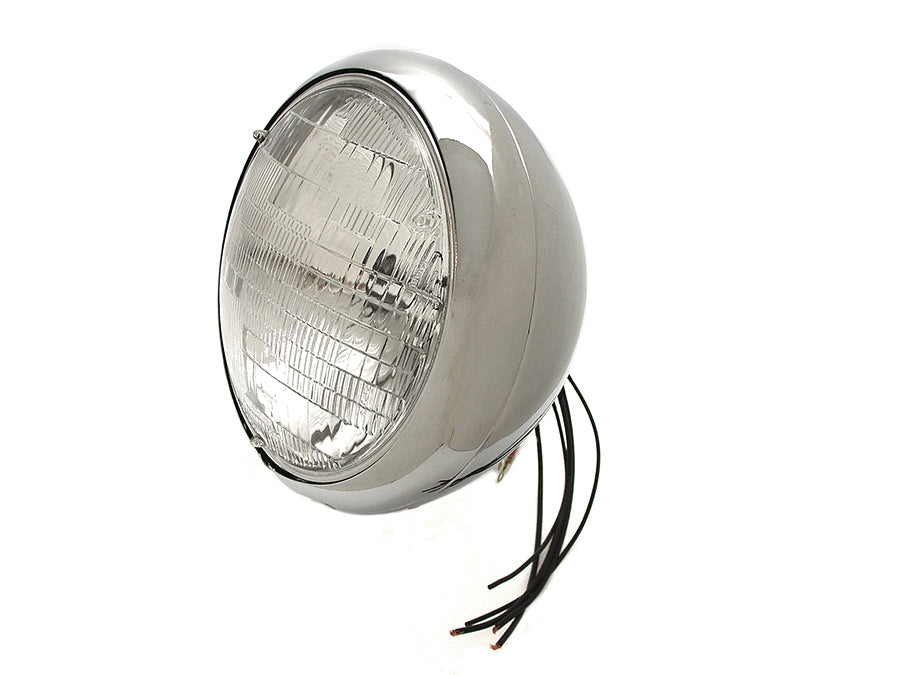 Chrome 7 K Headlamp 1957 / 1958 XL 1954 / 1956 K