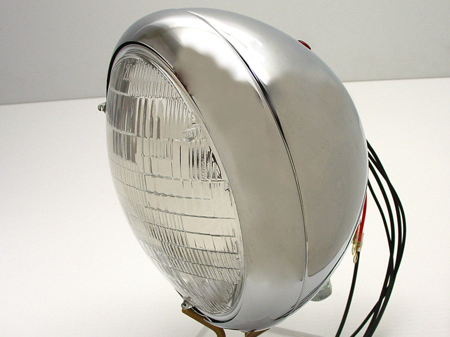 Chrome 7 K Headlamp 1957 / 1958 XL 1954 / 1956 K