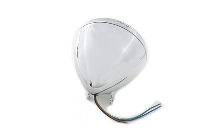 5-3/4 Round Headlamp Assembly Tear Drop Style 1993 / 1999 FXSTS