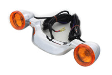 Load image into Gallery viewer, Chrome Rear Turn Signal Bar with Lamp 1999 / 2008 FLHR 1999 / 2008 FLHT 1999 / 2008 FLHTC 1999 / 2008 FLHTCU 1999 / 2008 FLTR 1999 / 2008 FLHX